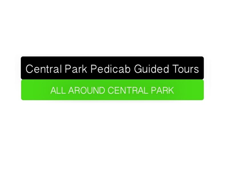 All Around Central Park Pedicab Tours